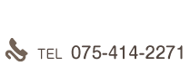 TEL:075-414-2271